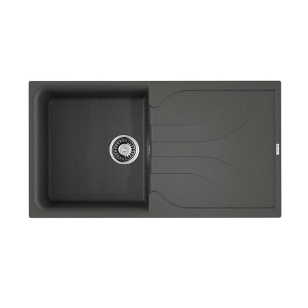 Врезная мойка OMOIKIRI Yasugata-100-PL Tetogranit/платина