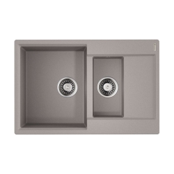 Врезная мойка OMOIKIRI Daisen 78-2-GR ARTGRANIT/leningrad grey