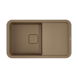 Врезная мойка OMOIKIRI Tasogare 86-CA ARTGRANIT/карамель