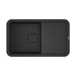 Врезная мойка OMOIKIRI Tasogare 86-BL ARTGRANIT/черный