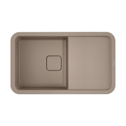 Врезная мойка OMOIKIRI Tasogare 86-SA ARTGRANIT/бежевый