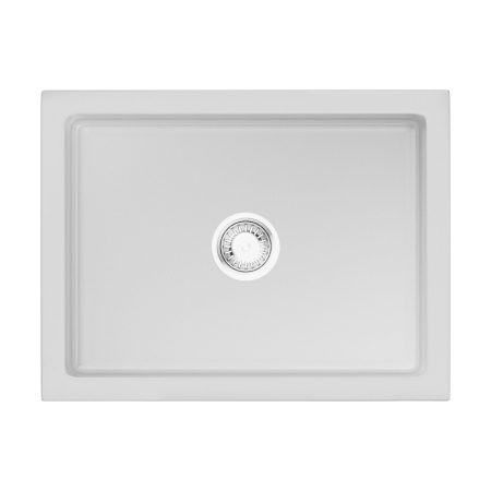 Мойка подстольный монтаж OMOIKIRI Mikura 61-WH Glossy Natceramic/белый глянцевый