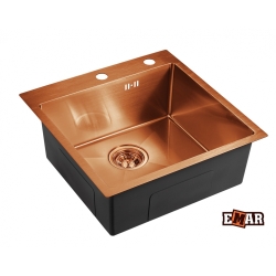 Врезная мойка EMAR EMB-117A PVD Nano Coppery