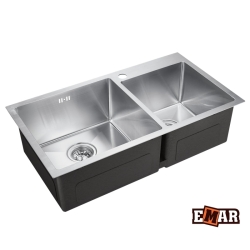 Врезная мойка EMAR EMB-210 PVD Nano Satine