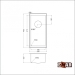 Мойка подстольный монтаж EMAR EMB-126A PVD Nano Satine