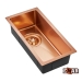 Мойка подстольный монтаж EMAR EMB-126A PVD Nano Coppery
