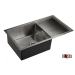 Мойка подстольный монтаж EMAR EMB-124 PVD Nano Dark