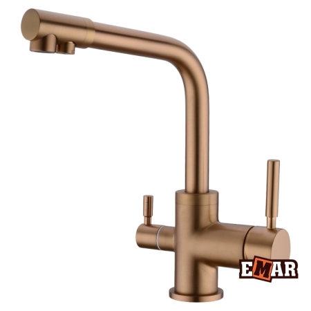 Смеситель 3 в 1 EMAR ECB - 3003N PVD Coppery