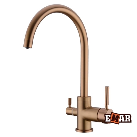 Смеситель 3 в 1 EMAR ECB - 3007 PVD Coppery