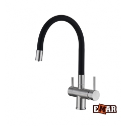 Смеситель 3 в 1 EMAR ЕС - 3015 satin
