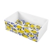 Мойка подстольный монтаж OMOIKIRI Mikura 76-Lemon Natceramic/white