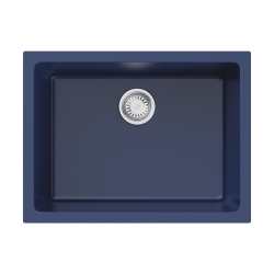 Мойка подстольный монтаж OMOIKIRI Okinoshima 61-U/I-IB Matt Natceramic/indigo blue матовый