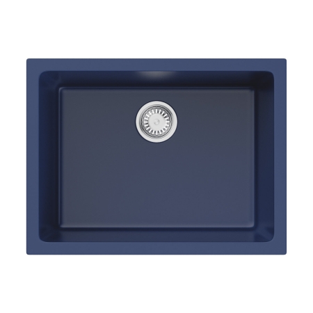 Мойка подстольный монтаж OMOIKIRI Okinoshima 61-U/I-IB Matt Natceramic/indigo blue матовый