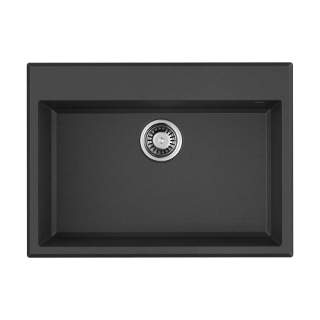 Врезная мойка OMOIKIRI Tedori 68-BL Tetogranit/черный