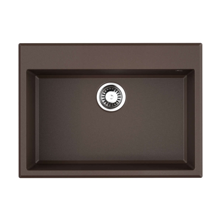 Врезная мойка OMOIKIRI Tedori 68-DC Tetogranit/темный шоколад