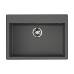 Врезная мойка OMOIKIRI Tedori 68-PL Tetogranit/платина