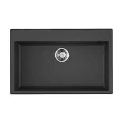 Врезная мойка OMOIKIRI Tedori 79-BL Tetogranit/черный