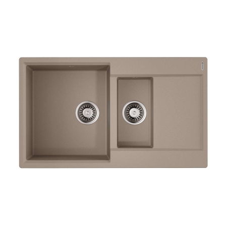 Врезная мойка OMOIKIRI Daisen 86-2-SA ARTGRANIT/бежевый