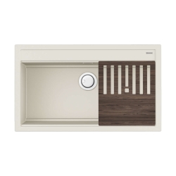 Врезная мойка OMOIKIRI Kitagawa 86-LB-WH Artceramic/белый