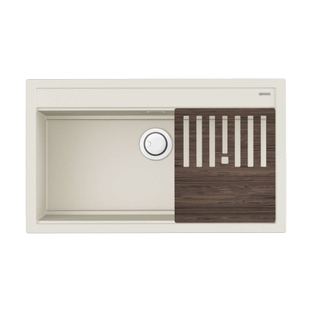 Врезная мойка OMOIKIRI Kitagawa 86-LB-WH Artceramic/белый