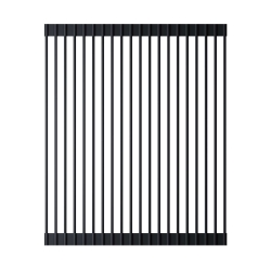 Ролл-мат для мойки OMOIKIRI  ROLL-01-Silicone-BL черный