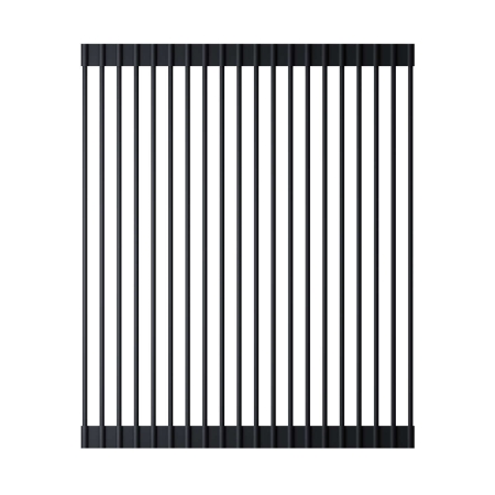 Ролл-мат для мойки OMOIKIRI  ROLL-01-Silicone-BL черный