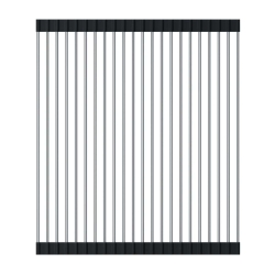 Ролл-мат для мойки OMOIKIRI ROLL-05-IN нержаеющая сталь/черный