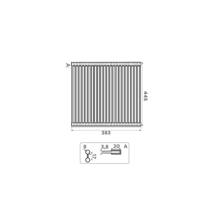 Ролл-мат для мойки OMOIKIRI ROLL-05-IN нержаеющая сталь/черный