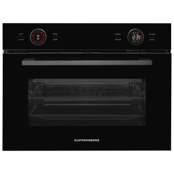 Компактный духовой шкаф с функцией СВЧ KUPPERSBERG KMW612 Black