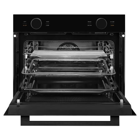 Компактный духовой шкаф с функцией СВЧ KUPPERSBERG KMW612 Black