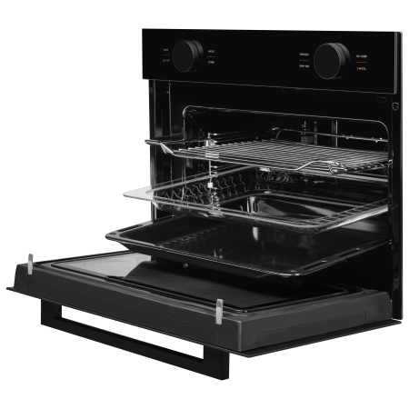 Компактный духовой шкаф с функцией СВЧ KUPPERSBERG KMW612 Black