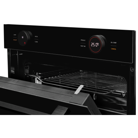 Компактный духовой шкаф с функцией СВЧ KUPPERSBERG KMW612 Black