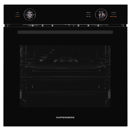 Компактный духовой шкаф с функцией СВЧ KUPPERSBERG KMW612 Black