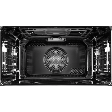 Компактный духовой шкаф с функцией СВЧ KUPPERSBERG KMW612 Black