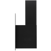 Пристенная вытяжка KRONA DOMENIKA 600BLACK/INOXS