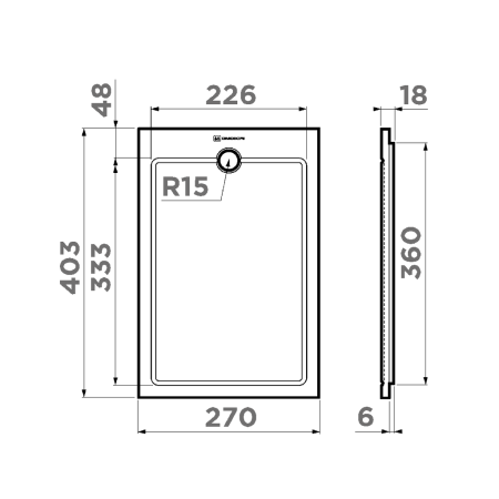 Разделочная доска OMOIKIRI CB-03-WOOD-S дерево сапеле