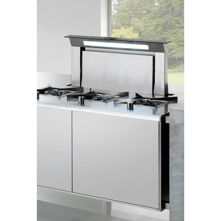 Врезная в столешницу вытяжка Falmec DOWNDRAFT GLASS BLACK 90