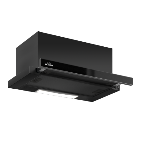 Встраиваемая вытяжка ELIKOR Slide Glass 50П-1000 черный/черн