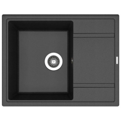 Врезная мойка Florentina ЛИПСИ-650 Антрацит