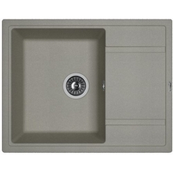 Врезная мойка Florentina ЛИПСИ-650 Серый шёлк