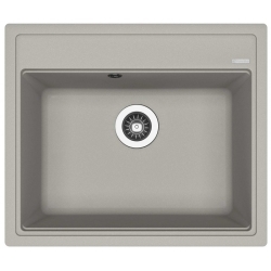 Врезная мойка Florentina ЛИПСИ-600 Грей