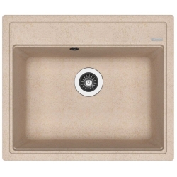 Врезная мойка Florentina ЛИПСИ-600 Песочный