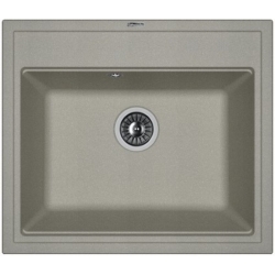 Врезная мойка Florentina ЛИПСИ-600 Серый шёлк