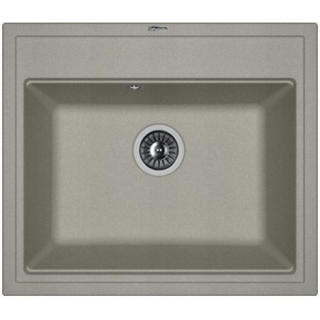 Врезная мойка Florentina ЛИПСИ-600 Серый шёлк