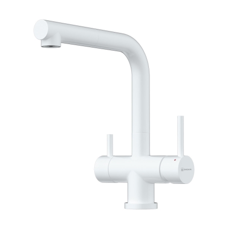 Смеситель комбинированный OMOIKIRI Takamatsu-S-PW Pure white