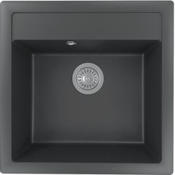Врезная мойка Florentina ЛИПСИ-510 Антрацит