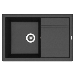 Врезная мойка Florentina ЛИПСИ-760 Антрацит