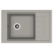 Врезная мойка Florentina ЛИПСИ-780Р Грей
