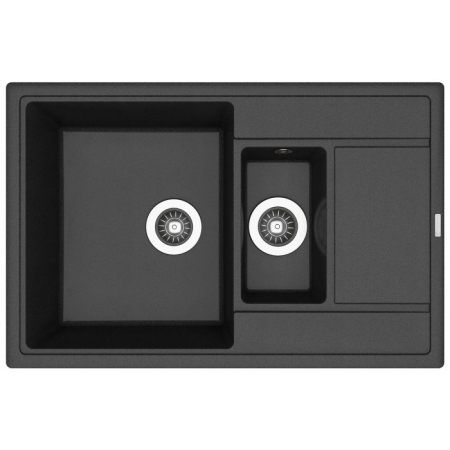Врезная мойка Florentina ЛИПСИ-780К Антрацит