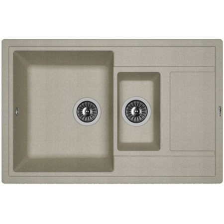 Врезная мойка Florentina ЛИПСИ-780К Серый шёлк